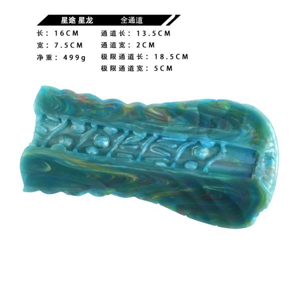 Silikon Penis-Massage Taschenmuschi Erwachsene Spielzeug – Stimulation Muschi Lecken Sexspielzeug für Männer – Bild 12