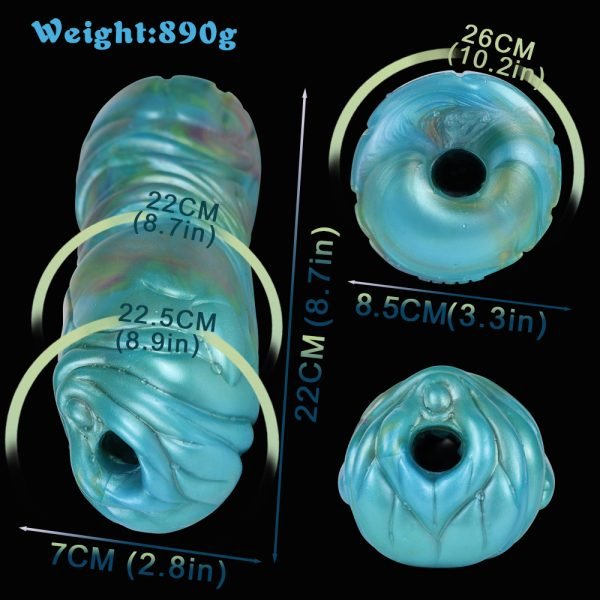 Realistische Silikon Muschi Lecken Taschenmuschi – Penis-Massage Handjob Sexspielzeug für Männer – Bild 10