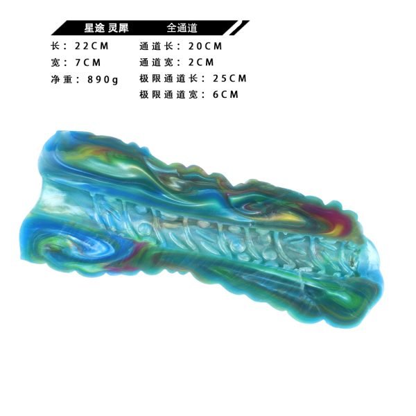 Realistische Silikon Muschi Lecken Taschenmuschi – Penis-Massage Handjob Sexspielzeug für Männer – Bild 11