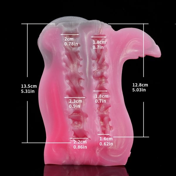 Fantasy Deer Girl Taschenmuschi – Rosa Silikon-Muschi Lecken Penis-Massage Blowjob für Männer – Bild 4
