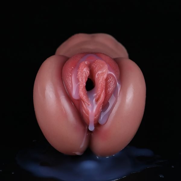 Realistische Silikon Vagina Taschenmuschi – Fantasie Penis Masturbator Sexspielzeug für Männer – Bild 11