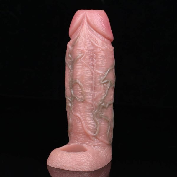 Realistischer Silikon-Micropenis – Mehr Komfort und 5,5 Zoll Penisbruch-Erweiterung mit Männerspielzeug – Bild 11