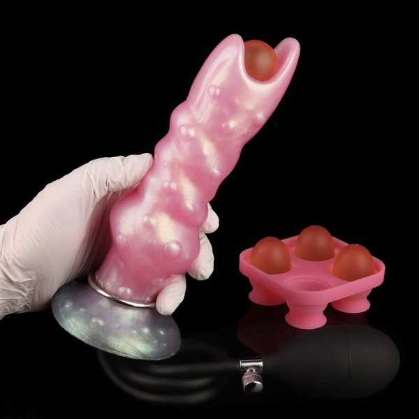 Fantasy Dog Ovipositor Dildos Anal Butt Plug – Spiral-Masturbationstoy für Frauen – Bild 9