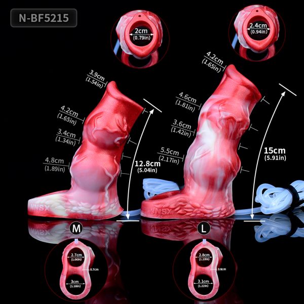 Fantasy Squirting Micropenis – 5,5 Zoll Mikropenis Cocksleeve Realistische Sexspielzeuge für Männer – Bild 7