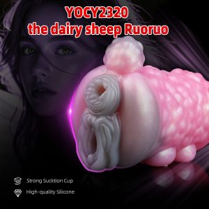 Ziegen-inspirierte Silikon-Taschenmuschi Blowjob – Grenzenlose Muschi Lecken-Fantasie für Männer