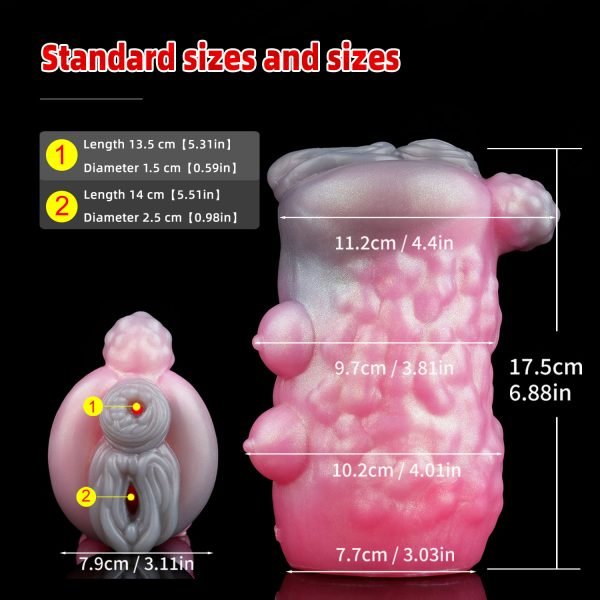 Ziegen-inspirierte Silikon-Taschenmuschi Blowjob – Grenzenlose Muschi Lecken-Fantasie für Männer – Bild 8