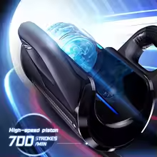 Dual-Handle Auto Masturbator – Sprachgesteuerter Vibrations-Masturbator für Männer