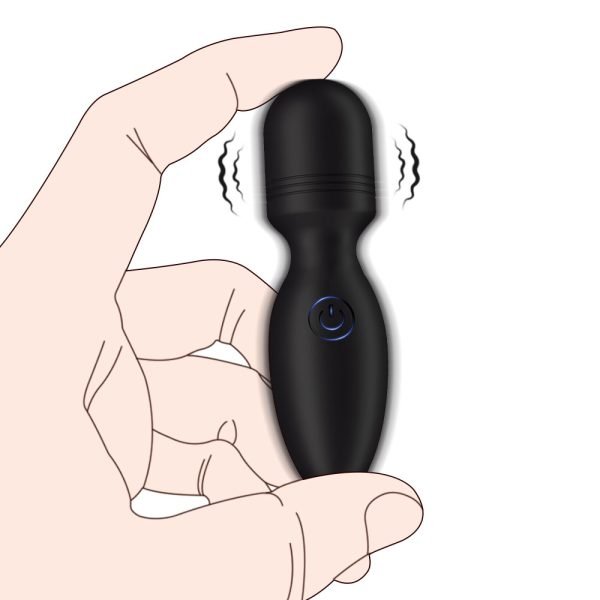 Wasserdichter Magic Wand Vibrator – Mini Clit Massage Blowjob für Frauen – Bild 9