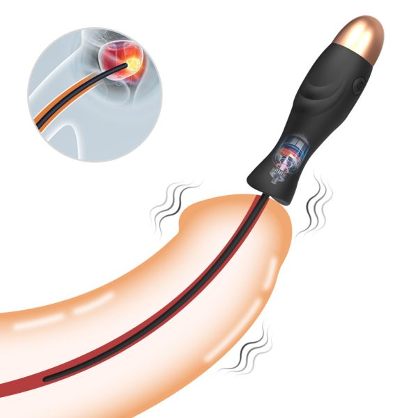Vibrator Prostata Massage Sounding Stäbe – Penis Masturbation Silikon Sexspielzeug für Männer Gay – Bild 10