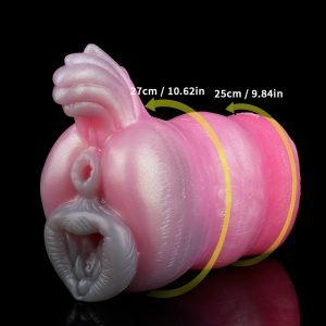 Wolf Sister Silikon-Muschi Lecken Taschenmuschi – Fantasievolle Texturen Blowjob für Männer