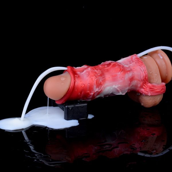 Fantasy Squirting Micropenis – 5,5 Zoll Mikropenis Cocksleeve Realistische Sexspielzeuge für Männer – Bild 9