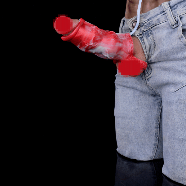 Fantasy Squirting Micropenis – 5,5 Zoll Mikropenis Cocksleeve Realistische Sexspielzeuge für Männer