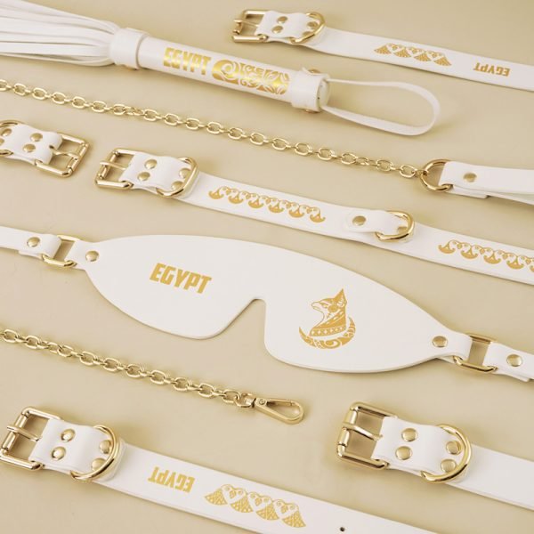 Ägyptisches Katzen Bondage Sex Set – Leder Extreme BDSM Erwachsenen-Spiele – Bild 5