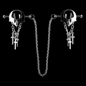 Metal Heart Shaped Nipple Clamps – Extreme Restraints Female Sex Toys