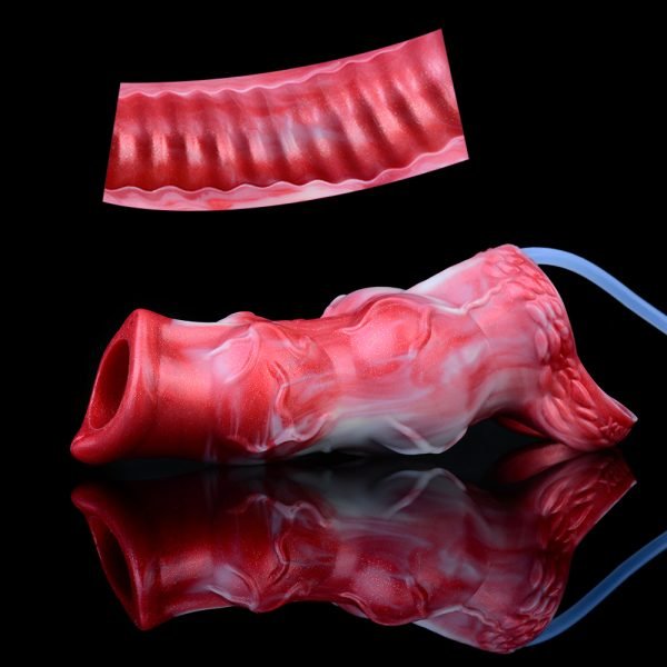 Fantasy Squirting Micropenis – 5,5 Zoll Mikropenis Cocksleeve Realistische Sexspielzeuge für Männer – Bild 8