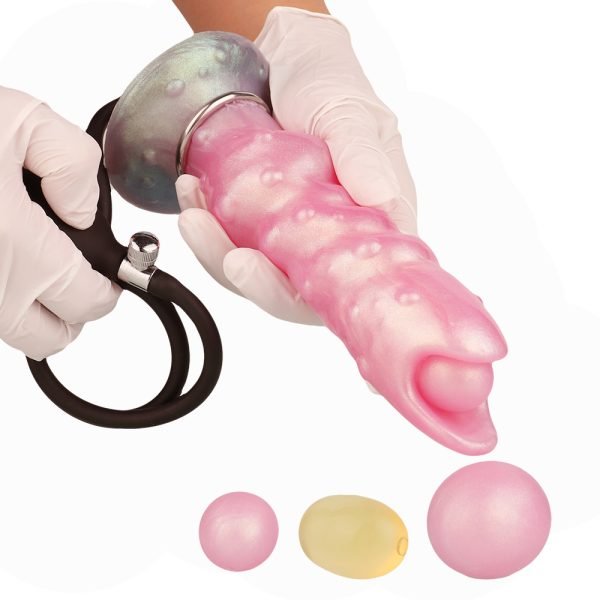 Fantasy Dog Ovipositor Dildos Anal Butt Plug – Spiral-Masturbationstoy für Frauen – Bild 13