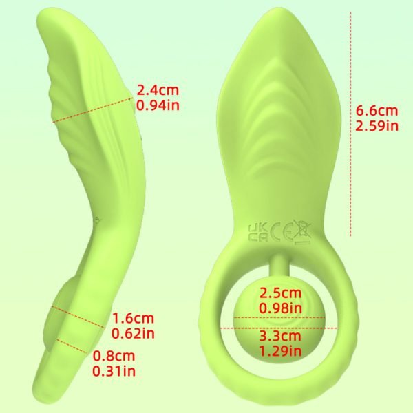Silikon Vibrations-Penisring mit Fernbedienung – Klitorisstimulator Sexspielzeug für Männer & Frauen – Bild 6