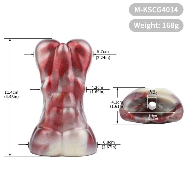 Muscle Fantasy Knebel Bondage Set – Premium-Silikon-BDSM-Sexspielzeug für Männer und Frauen – Bild 7