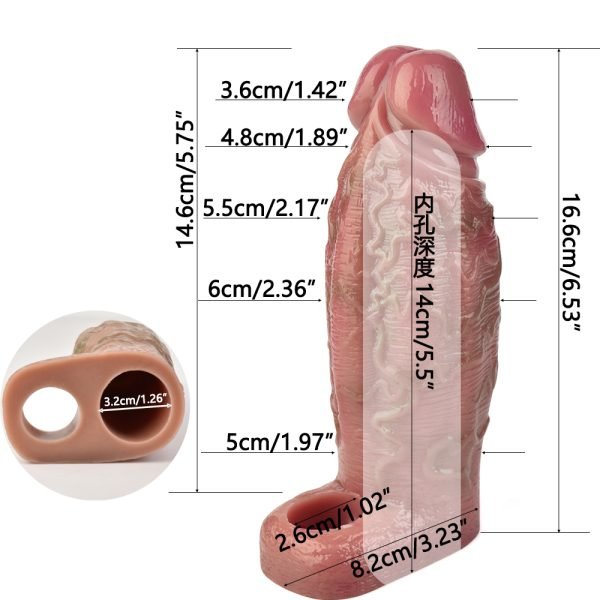 Realistischer 6,5-Zoll-Mikropenis – Natürliche Passform, Männerspielzeug für ein sanftes Erlebnis – Bild 12