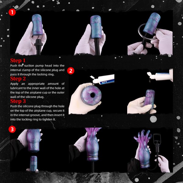 Octopus Pocket Pussy Masturbator – Extreme Penis-Massage Männer Sexspielzeug – Bild 9