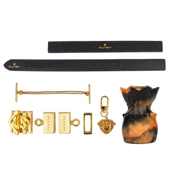 Rose Fantasy Dildo Knebel – BDSM Fesselungen Silikon Kinky Sexspielzeug – Bild 7