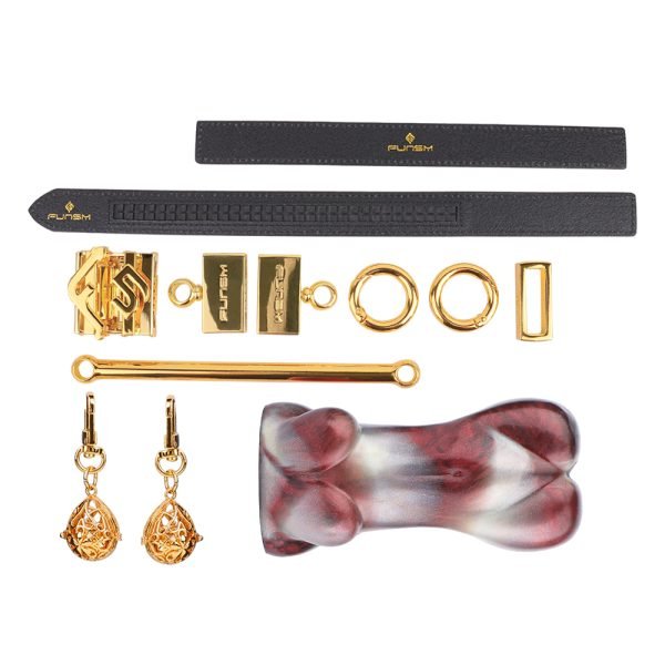 Horizontale Bondage Mundknebel – Extreme Fesselungen Silikon Nackte-Form BDSM Spielzeuge – Bild 10