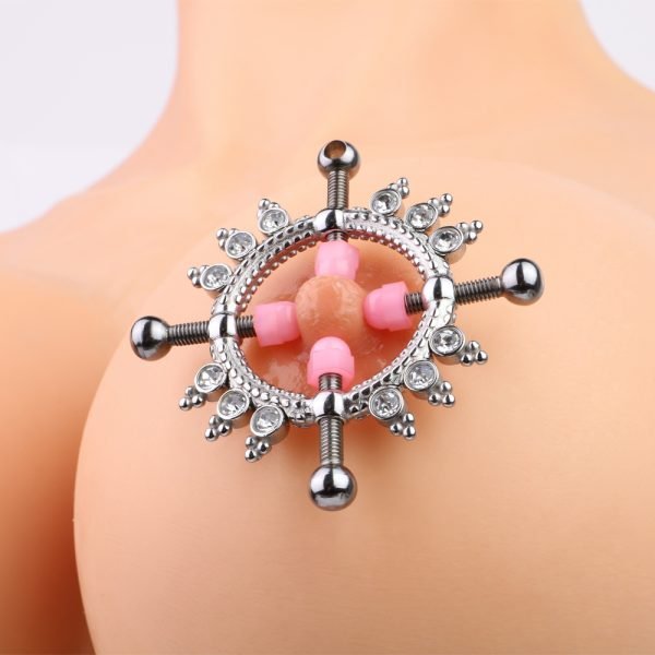 Metall Nippelpiercings Kinky Sexspielzeuge – Luxuriöse BDSM Fesselungen für Frauen