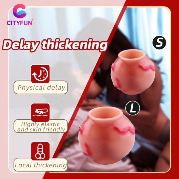 Fantasie Hund-Blutpenis Lock-In – Silikon Cock Extender für Männer – Bild 12