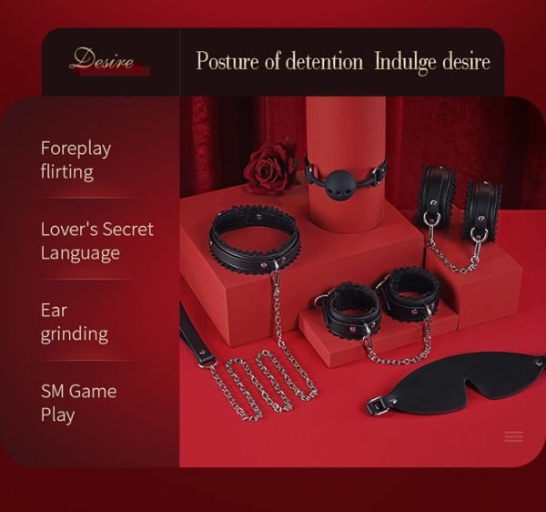 Lace Bondage Kit – Extreme Fesselung Schwarze Erwecke Dein Inneres BDSM-Kink-Spielzeug – Bild 2