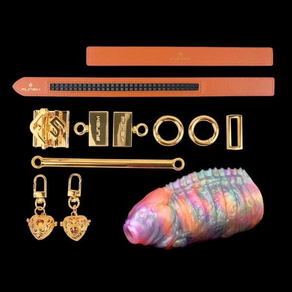 Fischförmiger Horizontaler Ballgag – Neonfarbener Silikon-Knebel für Bondage-Sessions – Bild 12