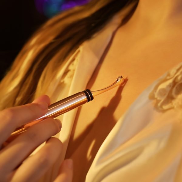 Spiny Pen Kinky Sexspielzeuge – Goldene Selbstfesselung mit BDSM-Set – Bild 2