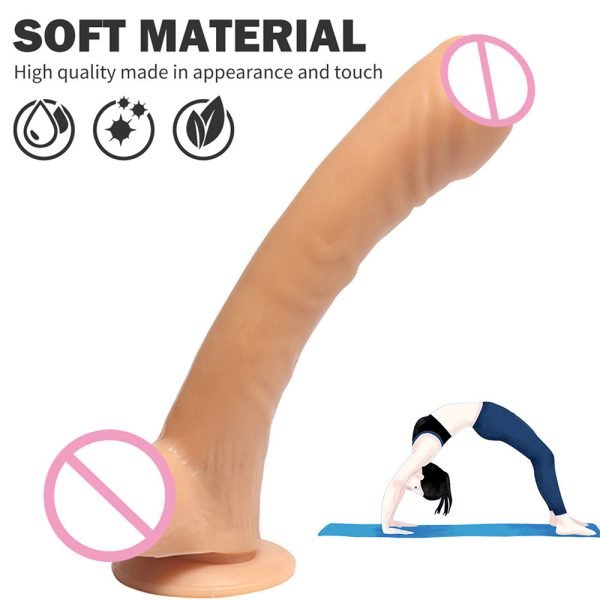 Silikon Saugnapf-Dildo – Realistische Masturbation für Frauen (Vaginal & Anal) – Bild 5