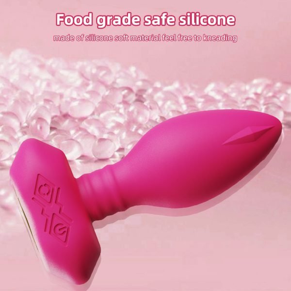 App-gesteuerter Bullet Vibrator mit Saugfunktion – Wasserdichtes Silikon Anal Sex Spielzeug für Frauen – Bild 5