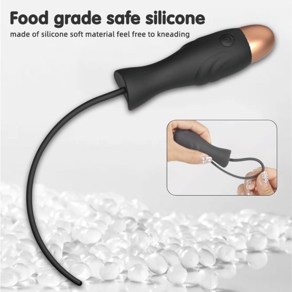 Vibrator Prostata Massage Sounding Stäbe – Penis Masturbation Silikon Sexspielzeug für Männer Gay – Bild 5