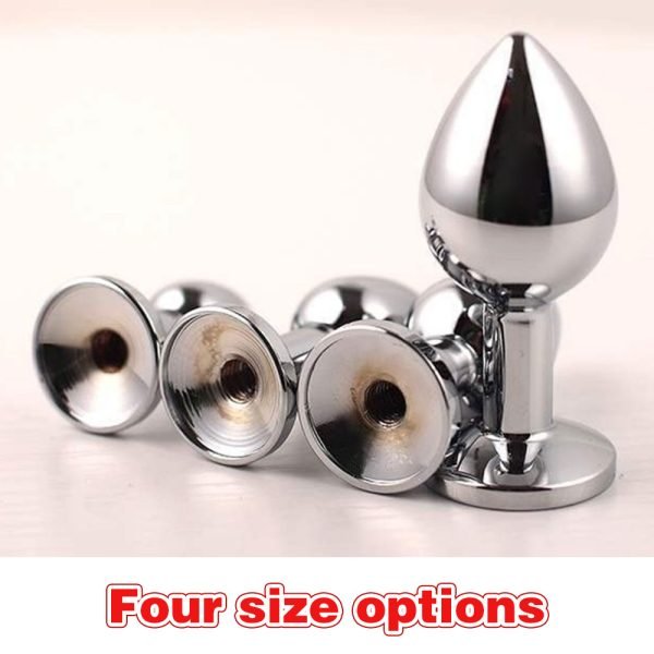 Abnehmbares Fox Analplug Bondage Kit – Extreme Restraints Edelstahl Kinky Sex Spielzeuge – Bild 4