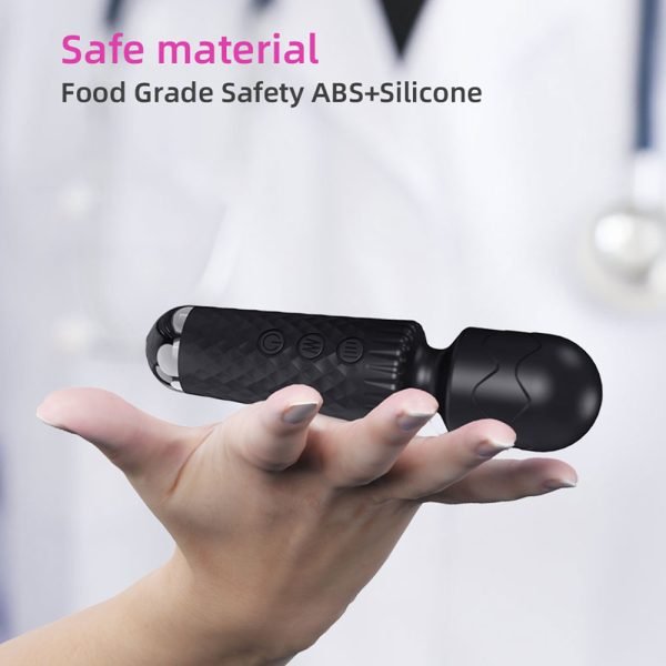 Wasserdichter Magic Wand Vibrator – Diamantförmiger Klitorisstimulator Sexspielzeug für Frauen – Bild 7