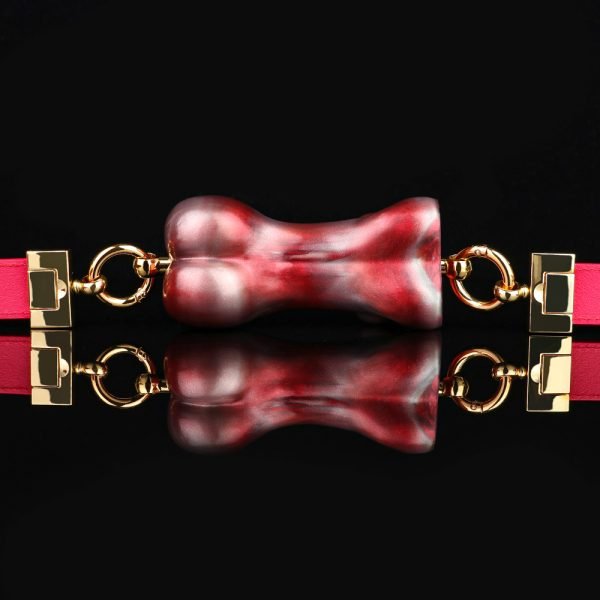 Horizontale Bondage Mundknebel – Extreme Fesselungen Silikon Nackte-Form BDSM Spielzeuge – Bild 4