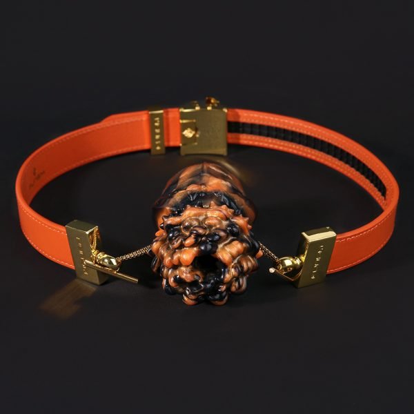 Vertical Mouth Knebel Bondage Kit – Forced Orgasm Silikon Frauen Sexspielzeug – Bild 2