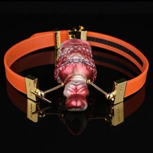 Fantasy Bondage Dildo Knebel Ball – Extreme Fesselung Vertikales Silikon Kinky Sexspielzeug