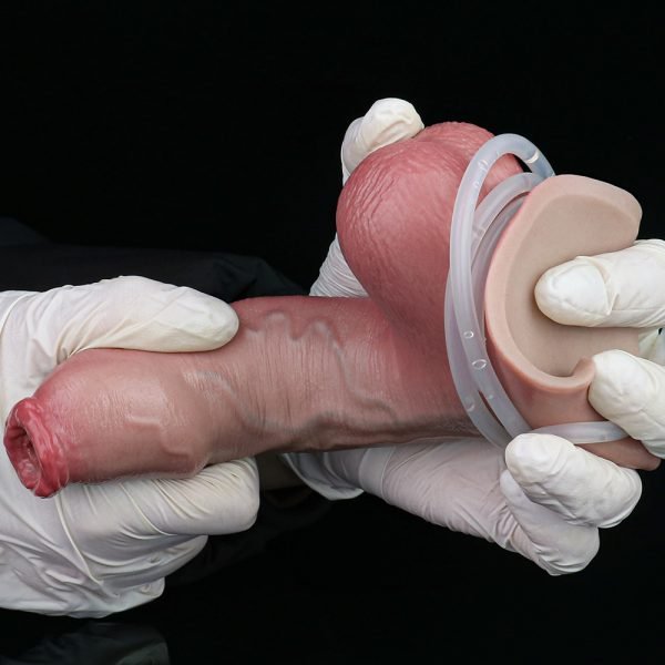 Realistisches Silikon-Squirting-Dildo – Fantasie Strap-On Anal Sexspielzeug für Frauen – Bild 10