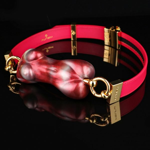 Horizontale Bondage Mundknebel – Extreme Fesselungen Silikon Nackte-Form BDSM Spielzeuge – Bild 5