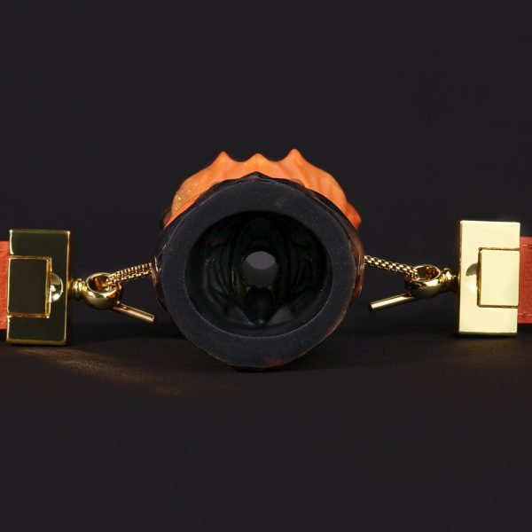 Rose Fantasy Dildo Knebel – BDSM Fesselungen Silikon Kinky Sexspielzeug – Bild 3