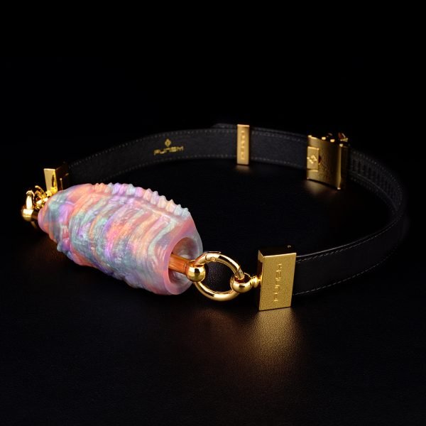 Fischförmiger Horizontaler Ballgag – Neonfarbener Silikon-Knebel für Bondage-Sessions – Bild 5