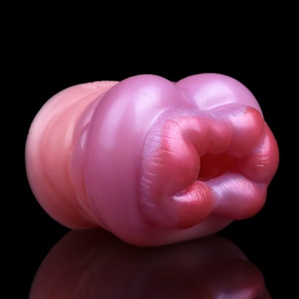 Leopard-Taschenmuschi mit Vibration – Sanfte Massage für den Penis & zärtliche Fantasien – Bild 3