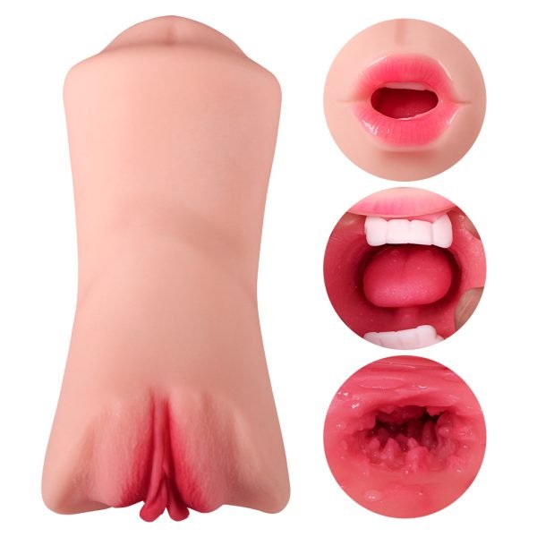 Realistische Kitagawa Keiko Doppelport-Taschenmuschi – Silikon-Vaginal-Masturbator – Bild 10