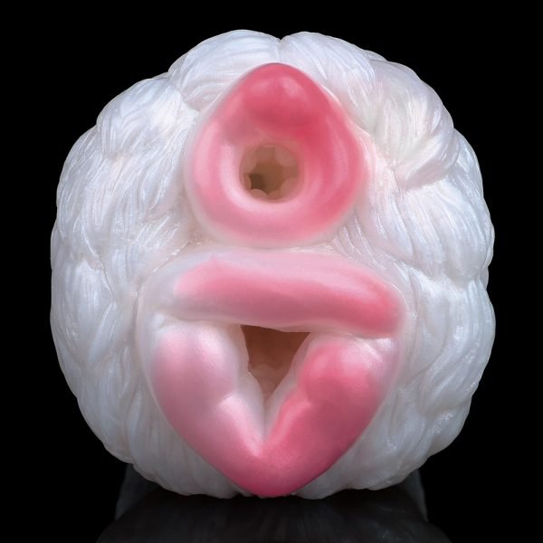 Zweikanal Silikon Vibration Masturbator – Penis Massage Becher – Bild 7