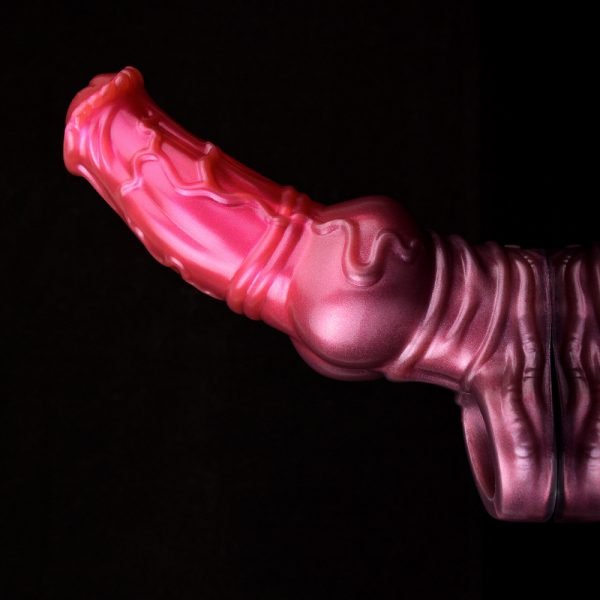 Fantasievoller Vollsilikon-Penisverlängerer – 6-Zoll-Sextoy für Männer – Bild 3