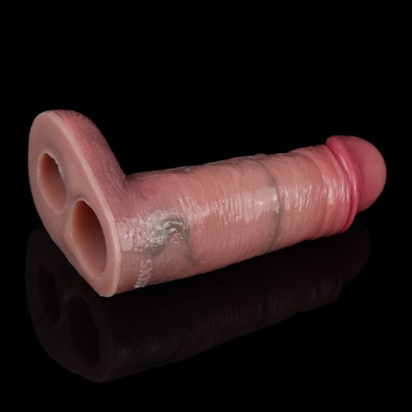 Abgerundeter Realistik-beschnittener penis – ideal für 5-Zoll-Penisverlängerung – Bild 5