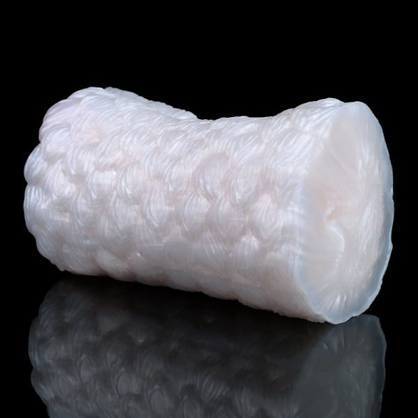 Zweikanal Silikon Vibration Masturbator – Penis Massage Becher – Bild 8