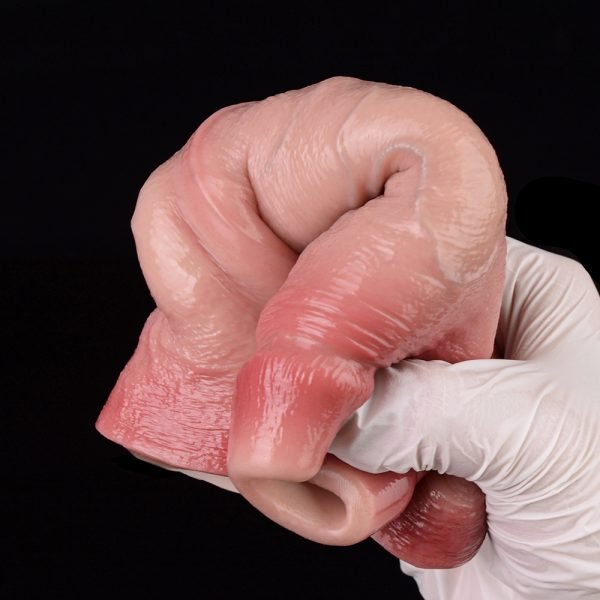 Schlanker Silikon-Blutpenis – 6 Inch Penis Extender für präzise Tiefenstimulation – Bild 3